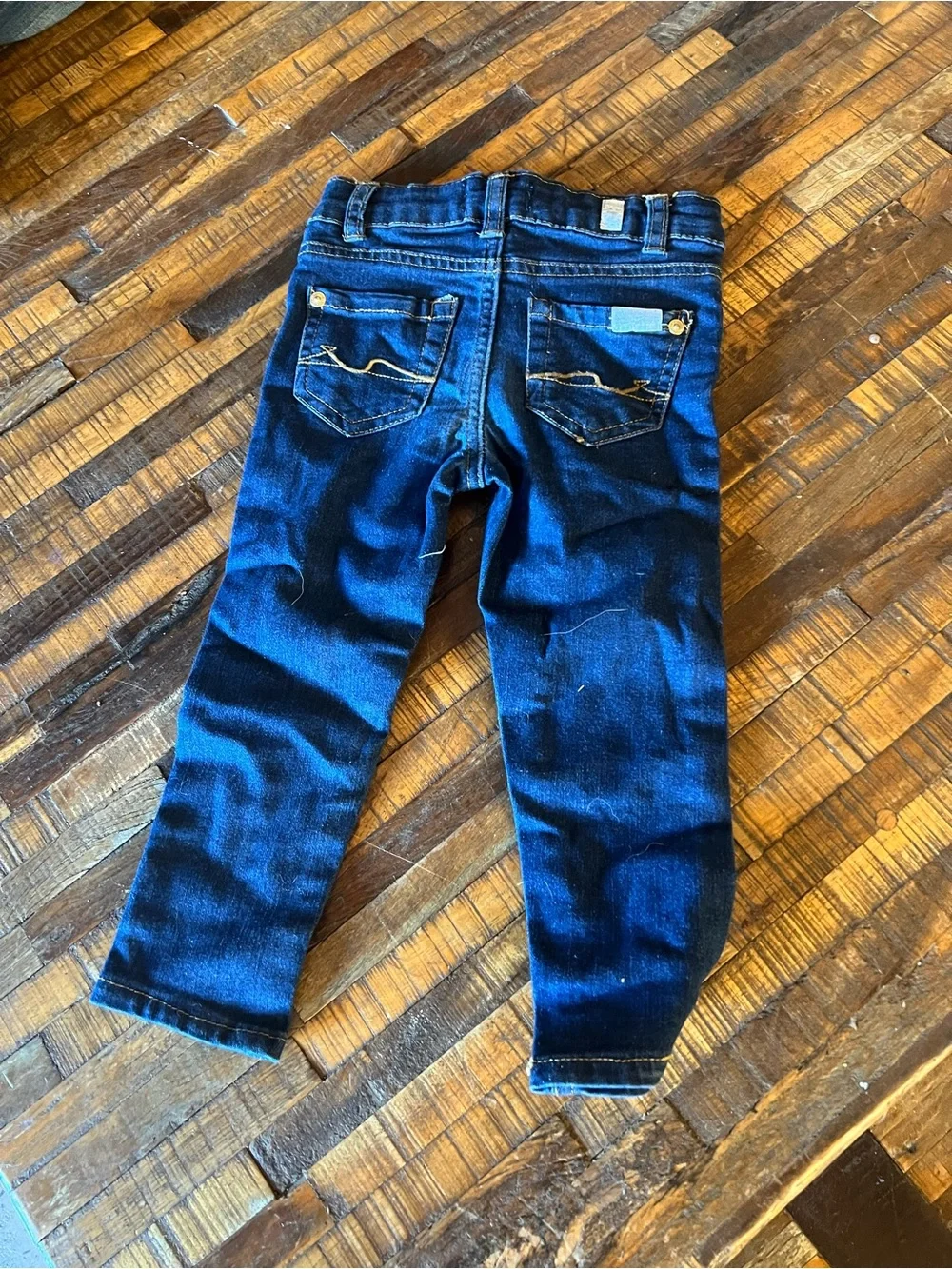 7 For All Mankind Dark Blue Kids Jeans